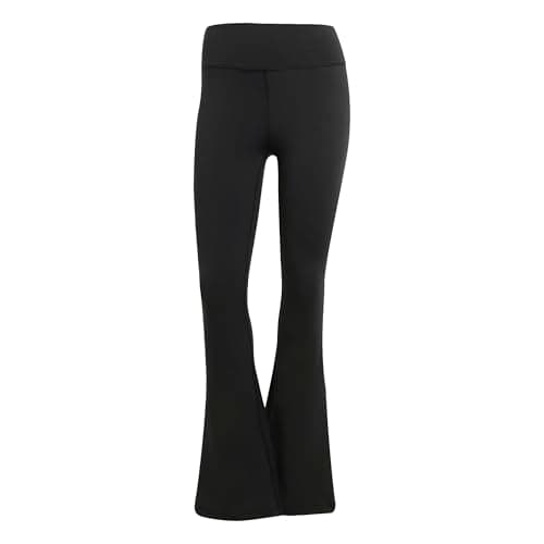 Image of adidas Women's All Me Essentials Flare Leggings, Black/Black, XL
