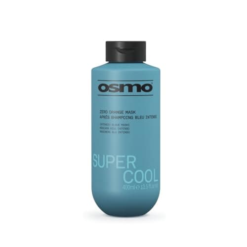 Image of OSMO Super Blue Toning Mask for Brunettes | Zero Orange | Nourish, Hydrate & Tone | No Yellow or Brass | Vegan. 400ml