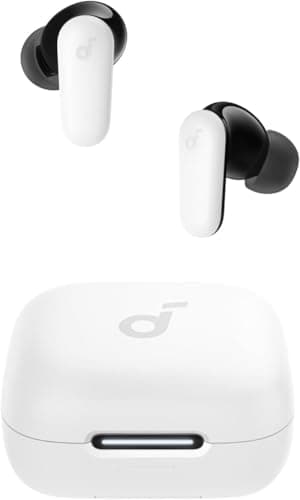 Image of soundcore P30i by Anker Noise Cancelling Earbuds, Strong and Smart Noise Cancelling, Powerful Bass, 45H Playtime, 2-in-1 Case and Phone Stand, IP54, Wireless Earbuds, Bluetooth 5.4, App Control