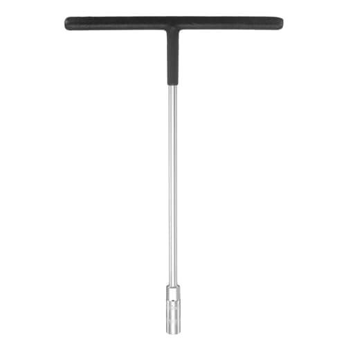 Image of sourcing map T-Handle Socket Wrench 10mm Metric High Carbon Steel 6-Point Hex Hexagon T-Shape Spanner with Non-Slip Handle for Motorcycle Vehicle Car Bicycle Repair