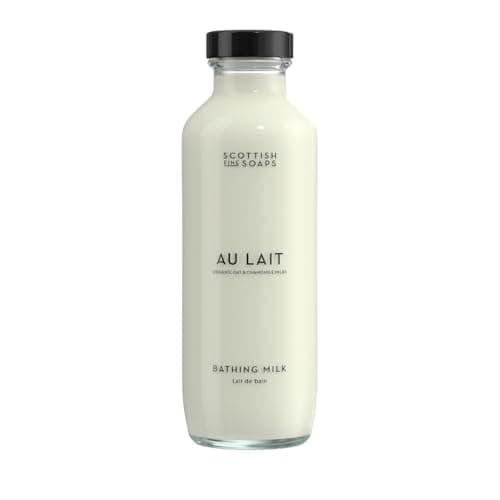 Image of Scottish Fine Soaps Au Lait Bathing Milk 440ml – Luxurious Bath Soak with Milk Extracts and Aantioxident Vitamin E
