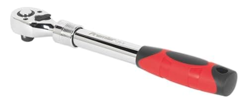 Image of Sealey Ak6688 Ratchet Wrench 1/2Sq Drive Extendable