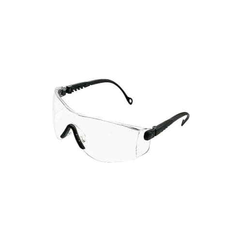 Image of Honeywell Op-Tema Safety Eyewear Frame with Clear Anti-Scratch Polycarbonate Lens, Black Frame, Suitable for Construction/Automotive/Laboratory/Transportation, 1000016 (1 Piece)