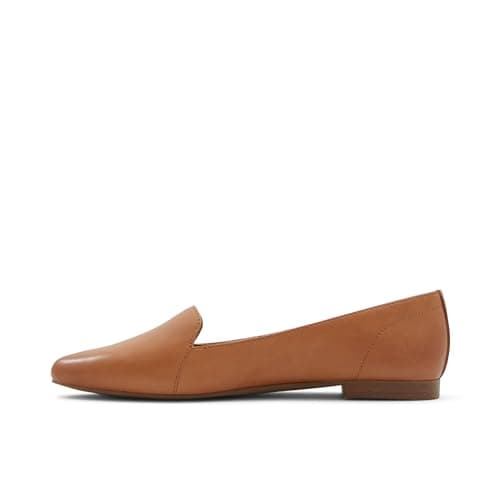 Image of ALDO Women's Winifred Loafer Flat, Medium Brown, 4 UK