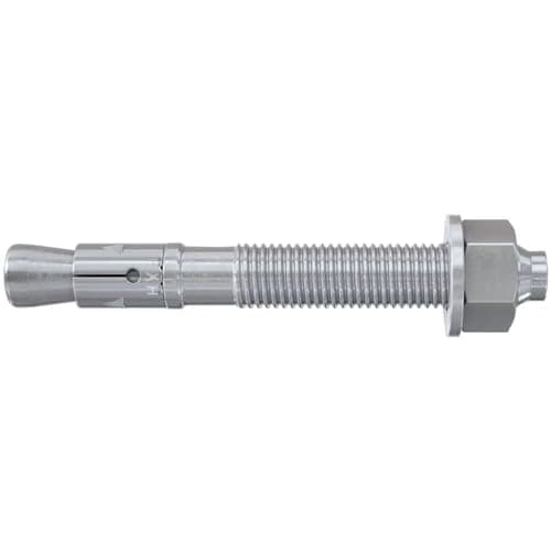 Image of Fischer 523139 FXA Through Bolt Wall Anchor 12/30 x 124 mm, Zinc Plated, Set of 20 Pieces
