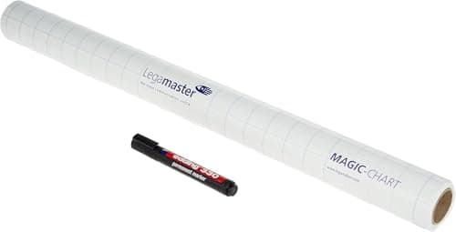 Image of Legamaster Magic-Chart Static Flipchart Foil - 60x80 cm - 25 Repositionable Sheets
