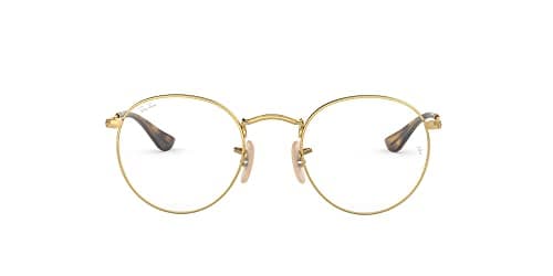 Image of Ray-Ban Men's 0rx 3447v 2500 47 Optical Frames, Gold, UK