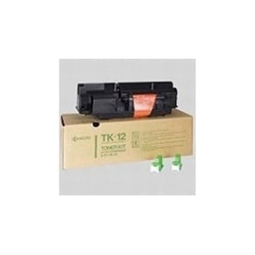 Image of Kyocera Mita - Black Laser Toner Printer Cartridge Kit - 7000 Pages - Tk-12 (TK12 TK 12)