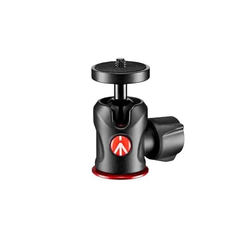 Image of Manfrotto 492 Centre Ball Head for Small DSLR/CSC, Compact Cameras, LED, Lights, Monitors, Action Cameras and Accessories up to 5 kg MH492-BH