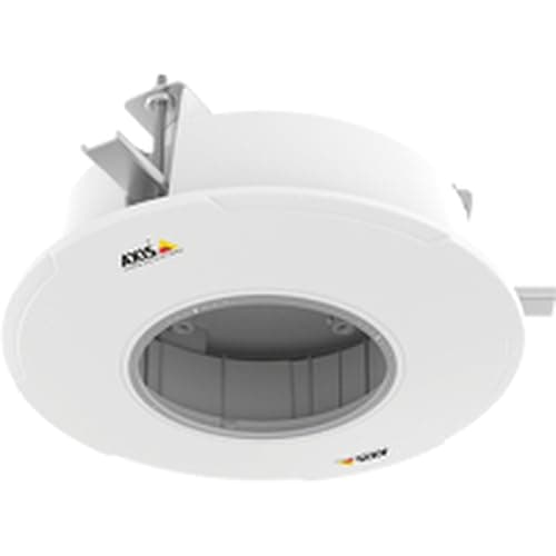 Image of Axis 01172-001 T94P01L Indoor/Outdoor Recessed Mount for M5525-E PTZ Dome Network Camera - White