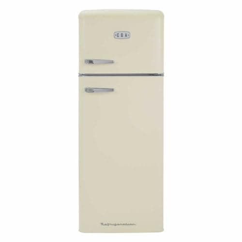 Image of CDA 206 Litre Top Mount Retro Freestanding Fridge Freezer - Betty Barley