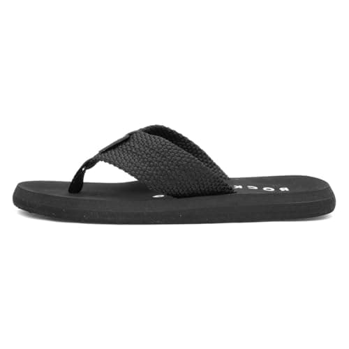 Image of Rocket Dog Adios Womens Black EVA Flip Flop - Size 4 UK - Black