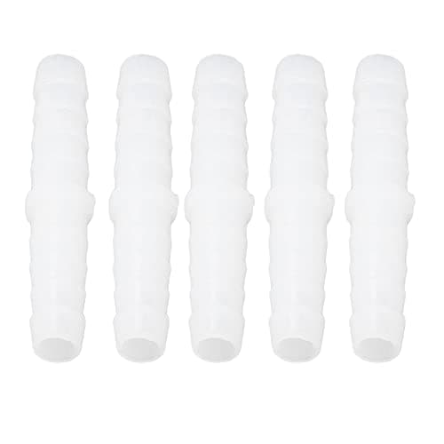 Image of Plastic Hose Connector Barbed Fitting Equal Diameter PE Scratch Resistant Good Stiffness for Fish Tank 6-6mm straight through