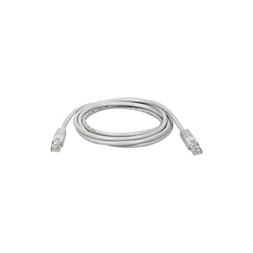 Image of Tripp Lite 3.05 m Cat5e / Cat5 350 MHz Snagless Molded UTP Patch Cable RJ45 M/M Grey (N002-010-GY)