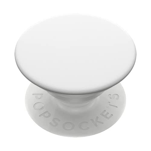 Image of PopSockets: PopGrip - Expanding Stand and Grip with a Swappable Top for Smartphones and Tablets - Off White