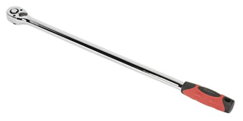 Image of Sealey Ak6695 Ratchet Wrench Extra-Long 600Mm 1/2Sq Drive