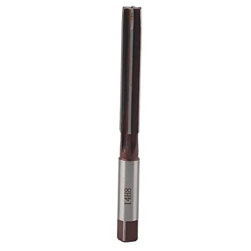 Image of Reamer, High Speed Steel Reamer 14MM Universal Size with Parallel Edges for Clean Cuts for Through Hole and Blind Hole, Hand Threading Taps