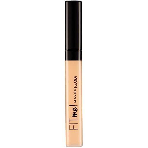 Image of Maybelline Concealer, Fit Me! Full Coverage Concealer for Face, Oil Free, Delivers Even Complexion, Non-Comedogenic, Matte & Poreless Ultra Blendable, Shade: Cafe 30, 6.8 ml