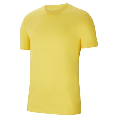 Image of NIKE CZ0881-719 M NK PARK20 SS TEE T-Shirt Men's Tour Yellow/Black Size XL