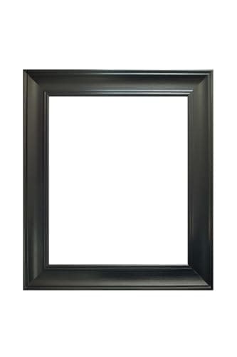 Image of FRAMES BY POST Scandi Vintage Black Picture Photo Frame 40 x 50 cm (Plastic Glass)