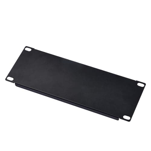 Image of GeeekPi 10 inch Rack Panel Blanking Plate 2U for DeskPi RackMate T1/T0/T2 Network Cabinet and 10 inch server cabinets, black