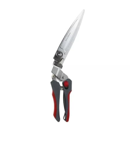 Image of Flopro Kent and Stowe 70100501 Single Handed Grass Shears, Silver/Red