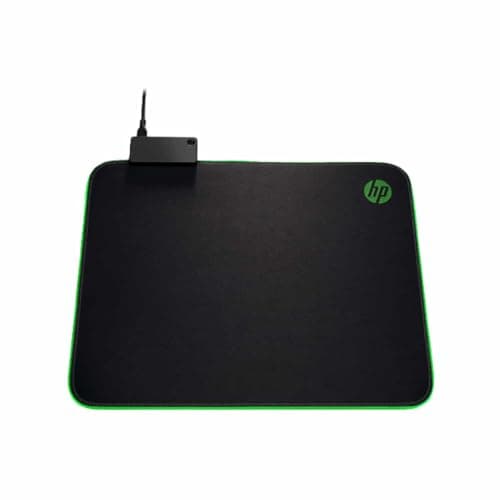 Image of HP Pavilion Gaming Mouse Pad 400, USB Pass Through, RGB LED, Anti-Fray & Non Slip