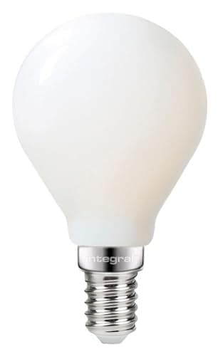 Image of Integral ILGOLFE14NC048 1.8w LED Golf Ball Bulb, 2700K, frosted, non dimmable, E14, 250lm =25w