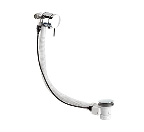 Image of Bristan W BATH09 C Bath Filler with Pop up Waste and Overflow C, Chrome