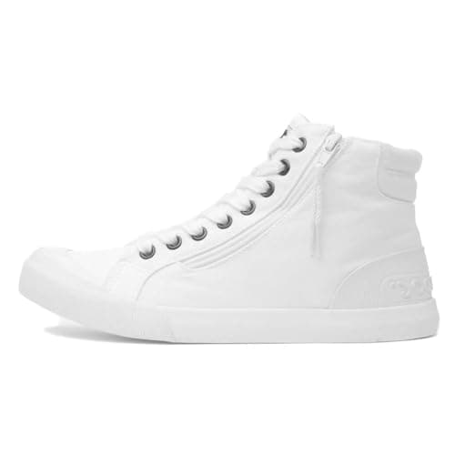 Image of Rocket Dog Womens/Ladies Jazzin Hi Canvas Pumps (5 UK) (White)