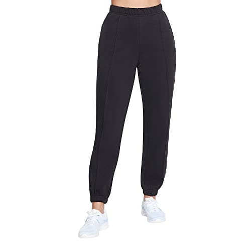 Image of Skechers Women's Skech-sweats Diamond Delightful Jogger Pants, Bold Black, XS UK