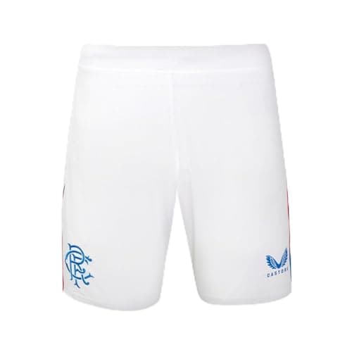 Image of Castore Mens Rangers Home Shorts 2024 2025 Bottoms White/Blue XL