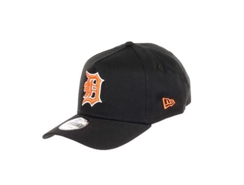 Image of New Era Detroit Tigers MLB Evergreen Black 9Forty A-Frame Snapback Cap