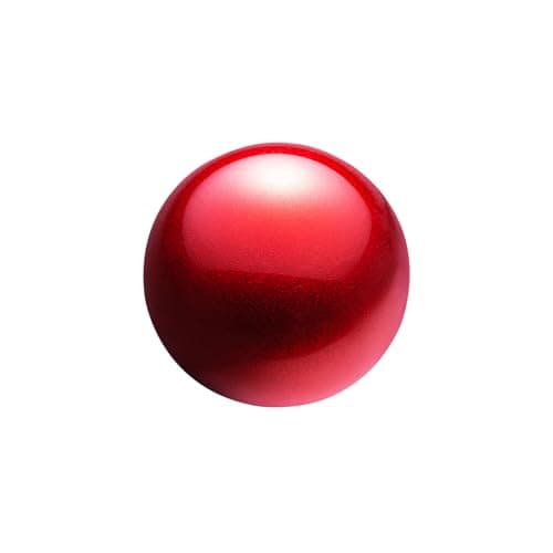 Image of SANWA 34mm Trackball Replacement Ball, Compatible with Logitech M575, M570, MX Ergo, ELECOM, Kensington, Perixx, and Other 34mm Trackball Mouse, Glossy Red