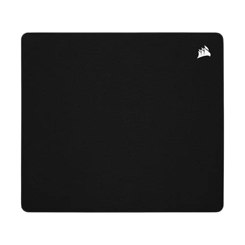 Image of Corsair MM500 v2 Hybrid Cloth Gaming Large Mouse Pad – 45cm x 40cm – Spill-Proof Coating – Anti-Fray Stitched Edges – Non-Slip Rubber Base – Black