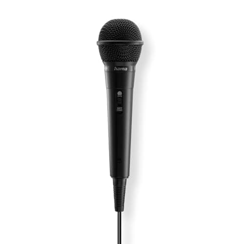 Image of Hama “Party” Dynamic Microphone, Jack Cable 2.5 m + Adapter, On/Off