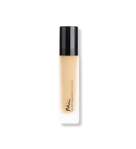 Image of Mii Cosmetics Velvet Radiance Face Base, Liquid Foundation, Satin Finish, Weightless, Medium to High Coverage, Long Lasting, Truly 04