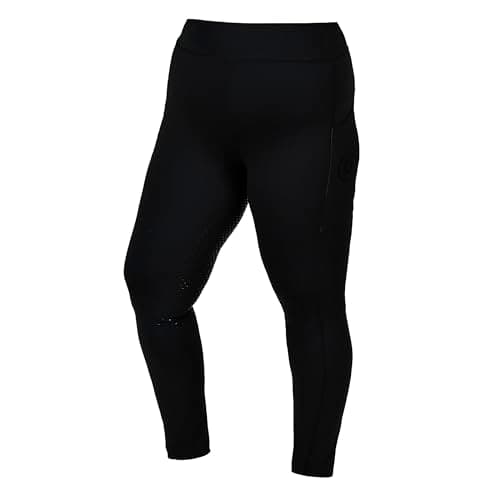 Image of Dublin Curve Everyday Riding Tights, Black, Ladies 1XL/16-18