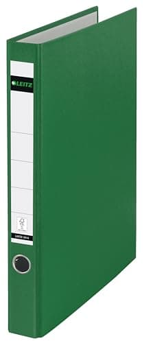 Image of Leitz 10140055 Ring Binder A4 Polypropylene 2 Rings 35 mm Green