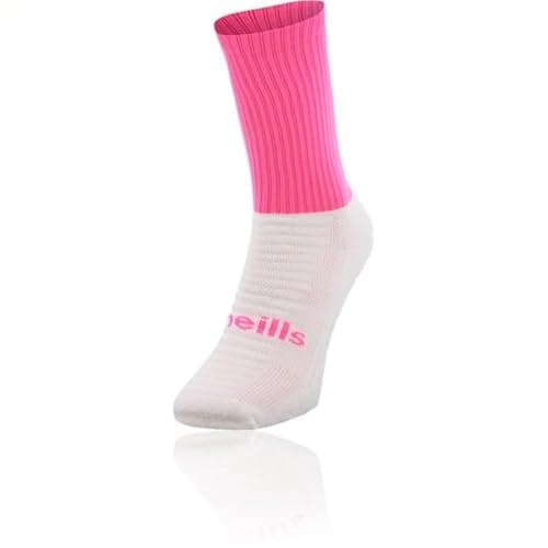 Image of O'Neills Mens Ion Socks Senior Pink/white 7-9