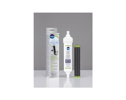 Image of Eco Friendly Water Filter Kit by Wpro with Compostable Cartridge in Line (Replacement Filter)