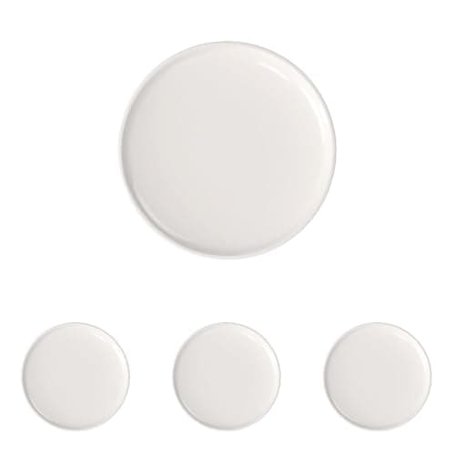 Image of Villeroy & Boch – Artesano Original Pizza Plate, Large Premium Porcelain Plate with a Raised Rim in White, Dishwasher Safe, 32 cm (Pack of 4)