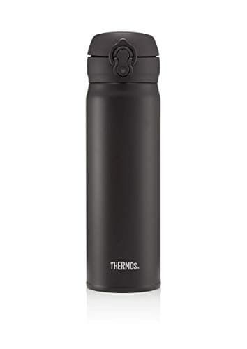 Image of Thermos Flask, Stainless Steel, Matt Black, 470 ml