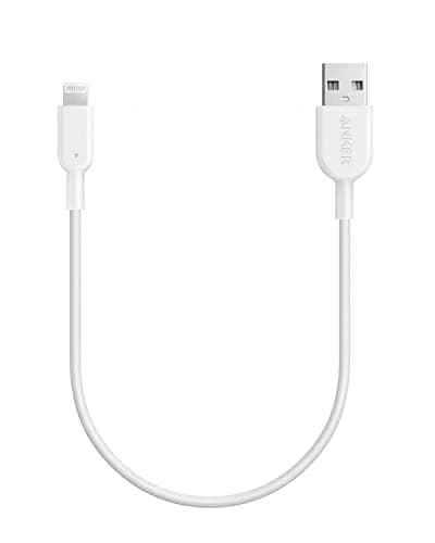Image of Anker iPhone Cable, PowerLine II Lightning Cable, Probably The World's Most Durable Cable(0.3m), MFi Certified for iPhone 14 Plus 14 14 Pro Max 13 13 Pro 12 11 X XS XR (Charger Not Included)(White)