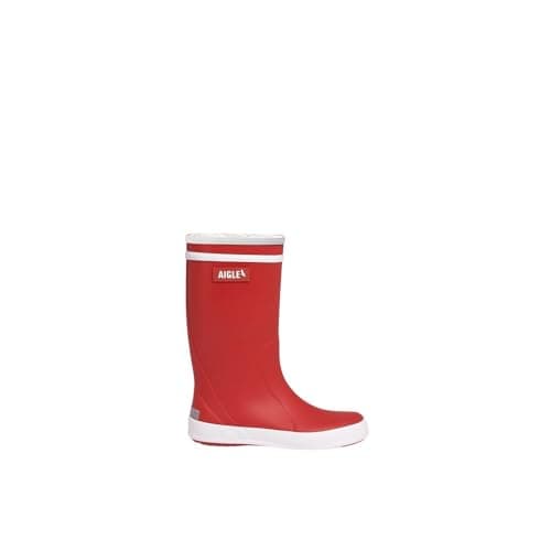 Image of Aigle LOLLY POP FUR Children's Lined Rubber Boots – Warm Lining, 100% Waterproof & Non-Slip Sole – Thermal Comfort