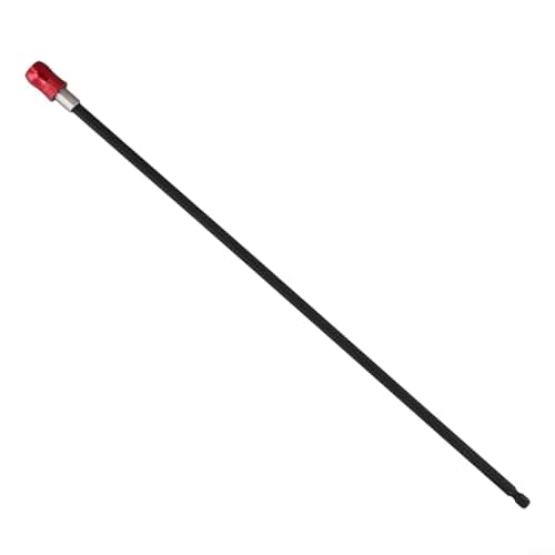 Image of Long Reach Screwdriver Bit Holder 6.35mm Quick Change Hex Shank Adapter Flexible Extension Rod For Drilling Hard To Reach Fasteners(400mm)