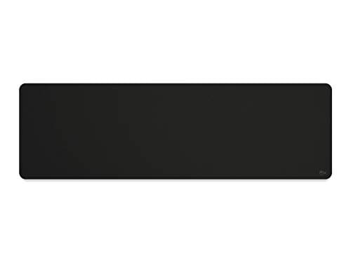 Image of GLORIOUS Gaming Cloth Gaming Mousepad (Extended) - Stitched Edges, Smooth Surface for Speed & Control, Anti Slip Base, Machine Washable, Extended (910 x 280 x 3mm) - Black Stealth