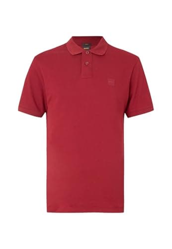 Image of BOSS Men's Polo Shirt, Dark Red 605, XXL