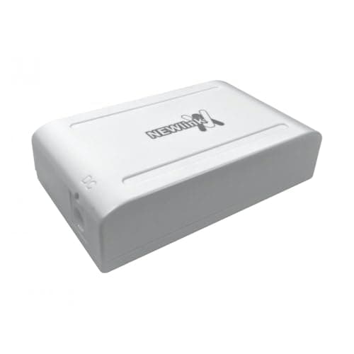 Image of rhinocables - Ethernet Network Switch | 5 Port RJ45 for CAT 5 & CAT5e | Plug & Play with LED Indicators | Ideal for Home & Office LAN Expansion | Surface Mount, 5 Port 10/100