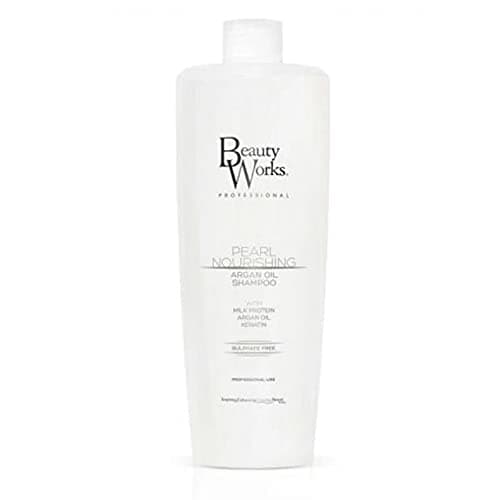 Image of Beauty Works Pearl Nourishing Argan Oil Shampoo (Sulphate Free) 1 litre